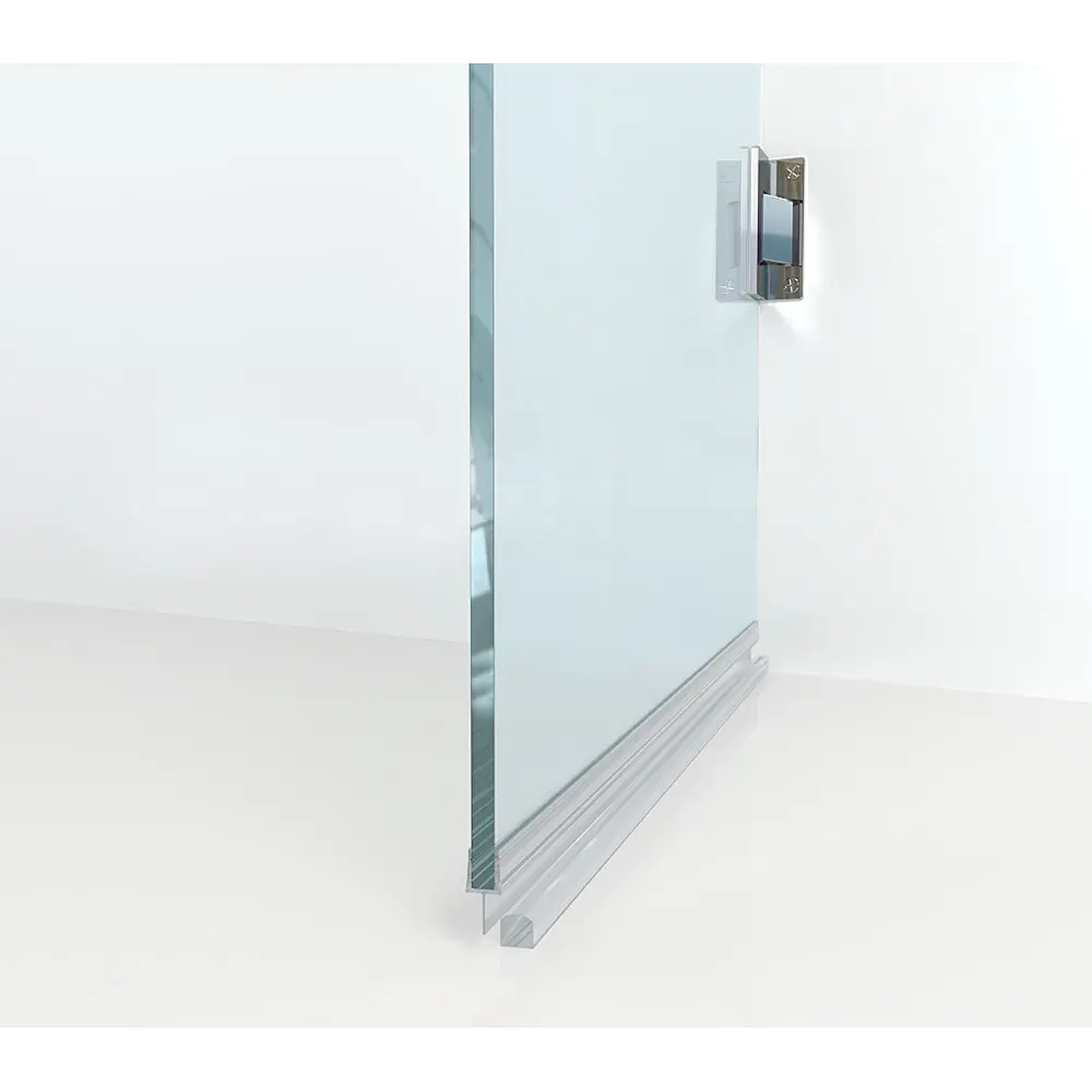 Фото 3 Порог прозрачный для душевой кабины WJT41111 размер 10x10 мм длина 100 см