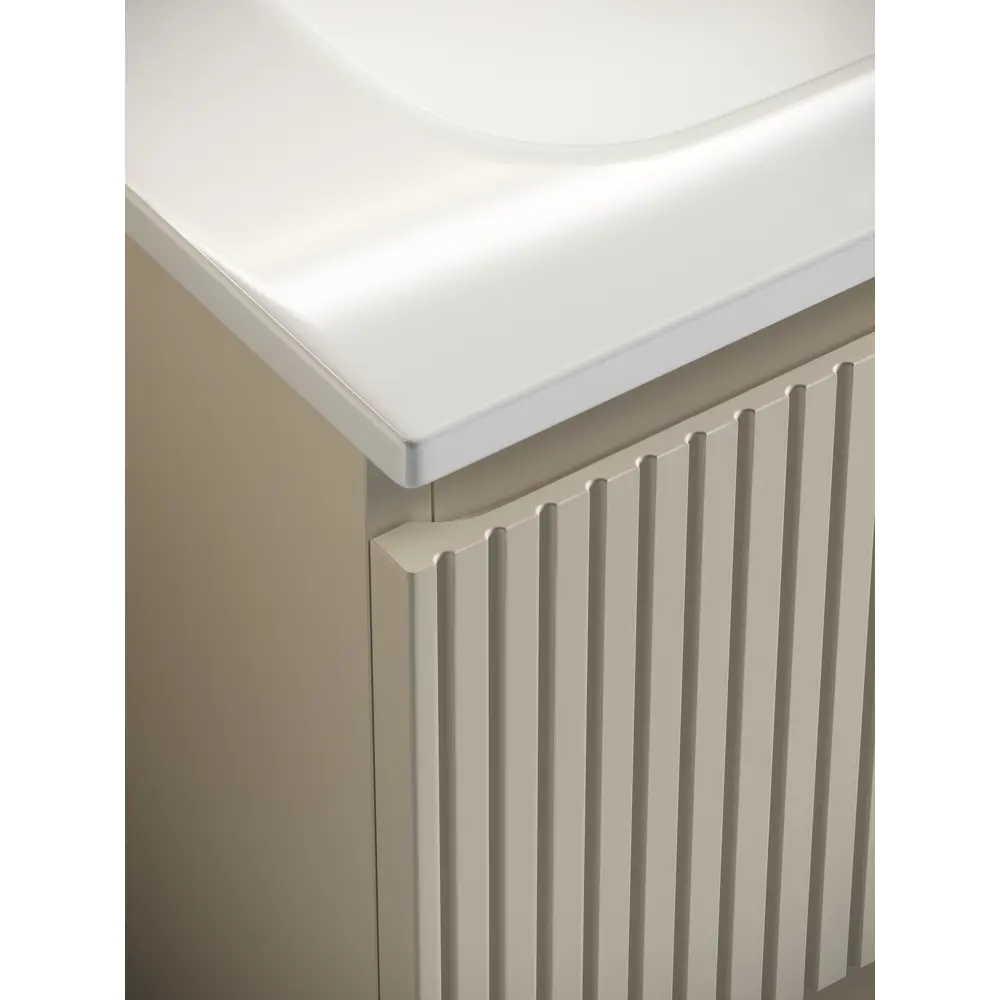 Фото 4 Тумба под раковину Sancos Snob T Beige Soft SNT100CE подвесная 99.50см цвет бежевый