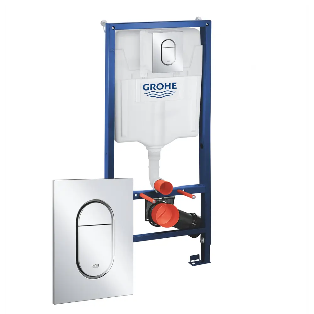 Фото 3 Комплект 3 в 1 инсталляция Grohe Solido 39504000 с подвесным унитазом BelBagno Due BB3103CHR/SC, кнопка хром Фото 3 Комплект 3 в 1 инсталляция Grohe Solido 39504000 с подвесным унитазом BelBagno Due BB3103CHR/SC, кнопка хром