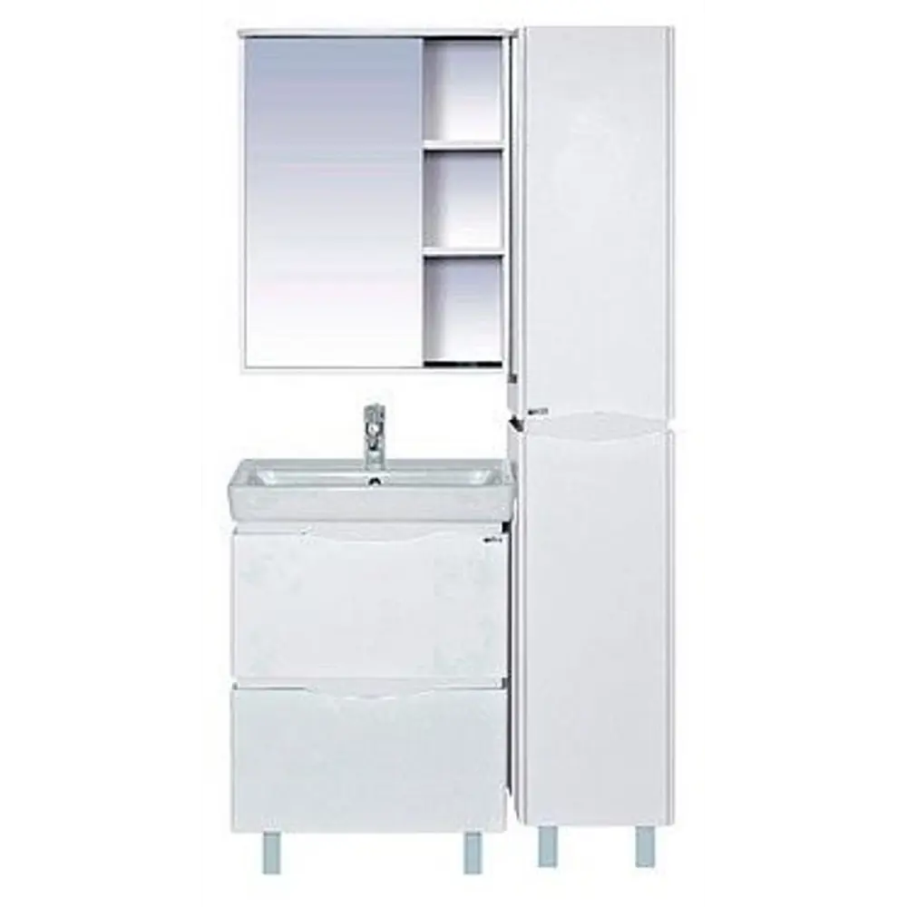 Фото 2 Зеркальный шкаф для ванной Misty Венера П-Внр04060-01СвЛ 60x80см белый