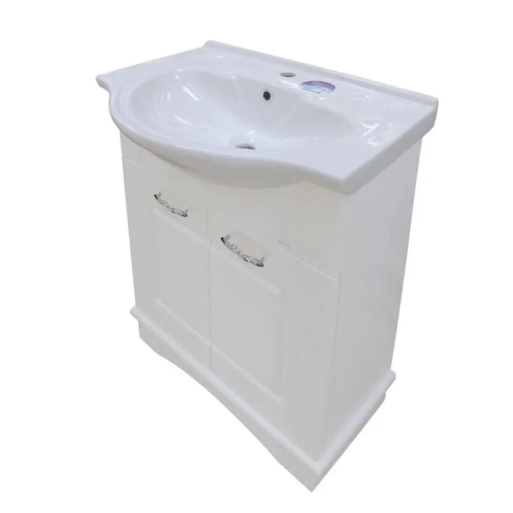 Фото Тумба под раковину Misty Эльбрус УТ000006129 62см с раковиной цвет белый Фото Тумба под раковину Misty Эльбрус УТ000006129 62см с раковиной цвет белый