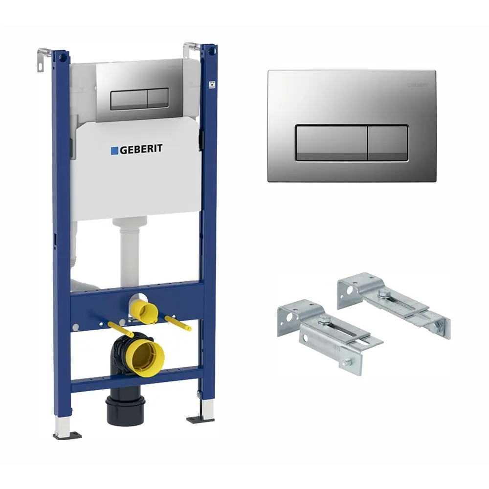 Фото 4 Комплект 3 в 1 инсталляция Geberit Duofix UP100 с подвесным унитазом Cerutti Spa Marmolada aria CT7778, кнопка хром матовый Фото 4 Комплект 3 в 1 инсталляция Geberit Duofix UP100 с подвесным унитазом Cerutti Spa Marmolada aria CT7778, кнопка хром матовый