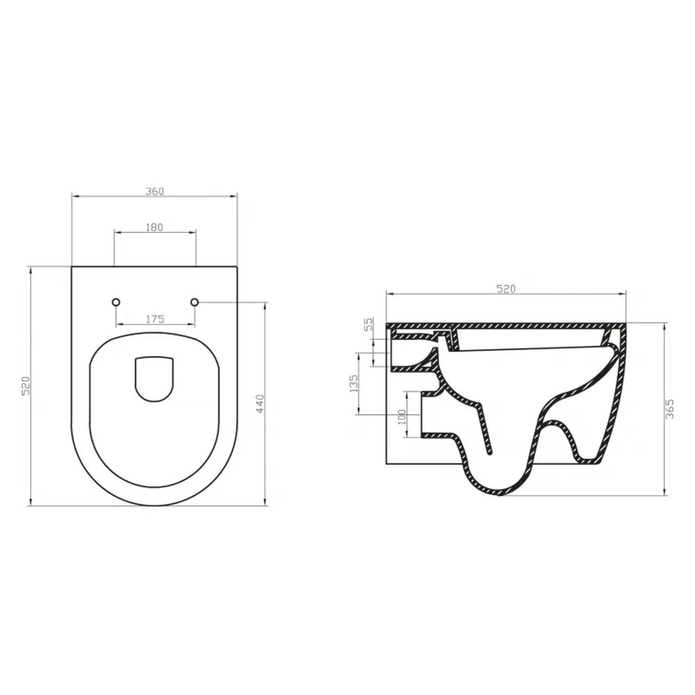 Фото 6 Комплект 3 в 1 инсталляция Geberit Duofix UP100 с подвесным унитазом BelBagno Marino, кнопка хром матовый Фото 6 Комплект 3 в 1 инсталляция Geberit Duofix UP100 с подвесным унитазом BelBagno Marino, кнопка хром матовый