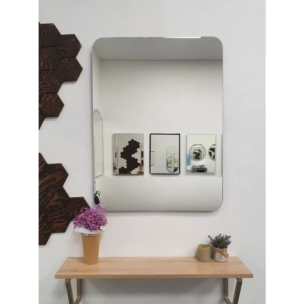Фото 5 Зеркало для ванной Alfa mirrors Ol-68Vzd с подсветкой 60x80см Фото 5 Зеркало для ванной Alfa mirrors Ol-68Vzd с подсветкой 60x80см