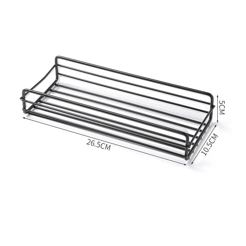 Фото 9 Полка для ванной комнаты homium shelf6black металл 11x27 см цвет черный Фото 9 Полка для ванной комнаты homium shelf6black металл 11x27 см цвет черный