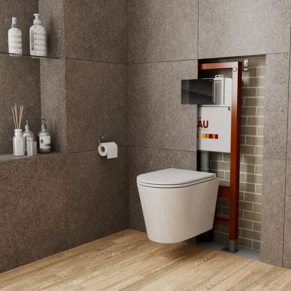 Фото 5 Комплект инсталляция и унитаз BAUEDGE BAU PRO Q111300-BK0001-HQ3-Q00011 Фото 5 Комплект инсталляция и унитаз BAUEDGE BAU PRO Q111300-BK0001-HQ3-Q00011