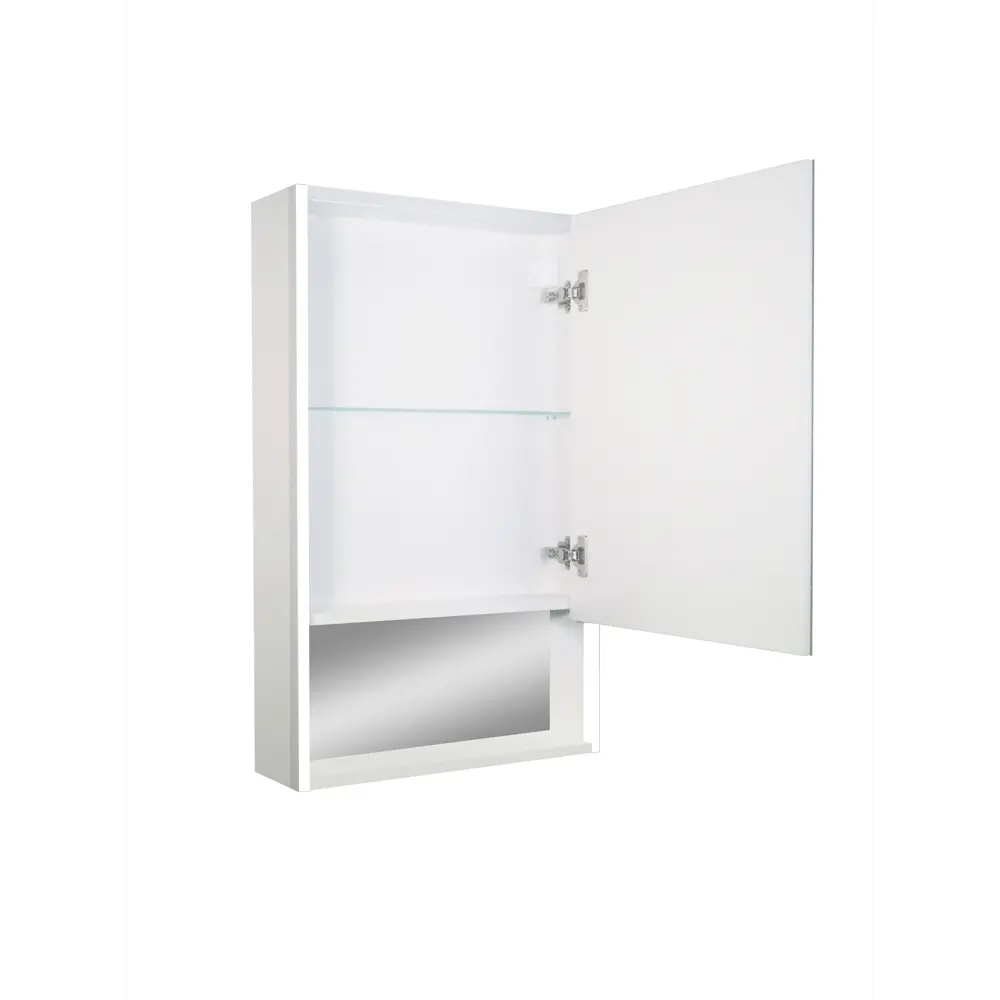 Фото 4 Шкаф для ванной комнаты Reflection RF2422WH с подсветкой 80x60см Фото 4 Шкаф для ванной комнаты Reflection RF2422WH с подсветкой 80x60см