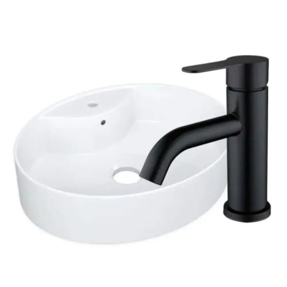 Фото Раковина накладная Bauedge ybd2477 YBD2477 51см цвет белый Фото Раковина накладная Bauedge ybd2477 YBD2477 51см цвет белый