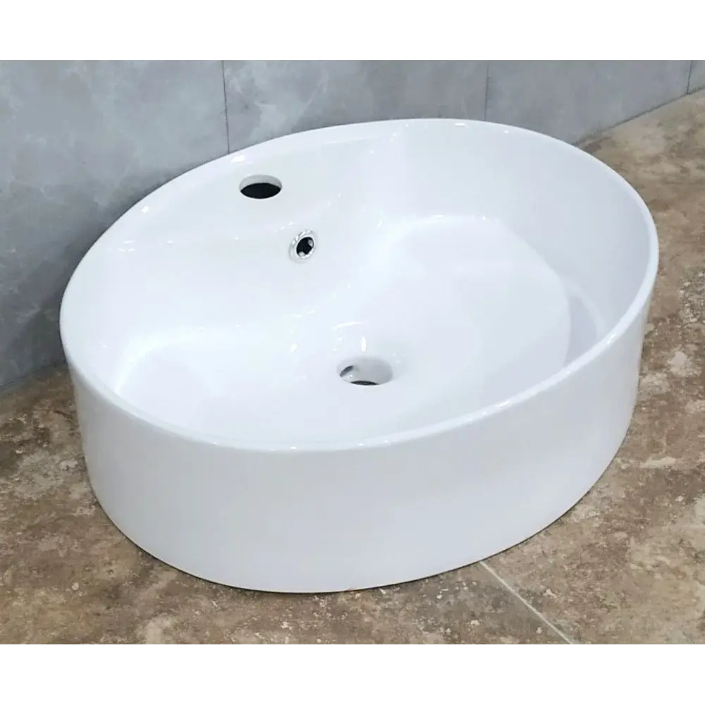 Фото 3 Раковина накладная Bauedge ybd2477 YBD2477 51см цвет белый Фото 3 Раковина накладная Bauedge ybd2477 YBD2477 51см цвет белый