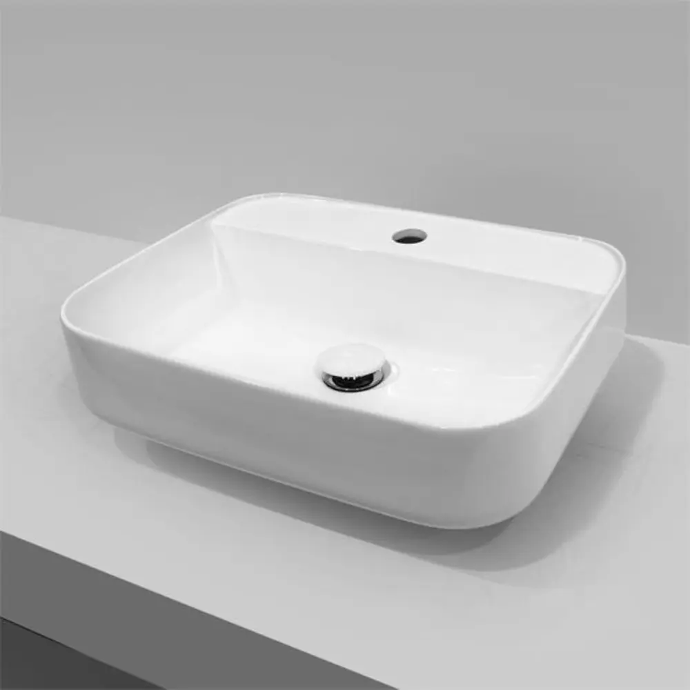 Фото Раковина накладная Comforty 00004143741 50.50см цвет белый Фото Раковина накладная Comforty 00004143741 50.50см цвет белый