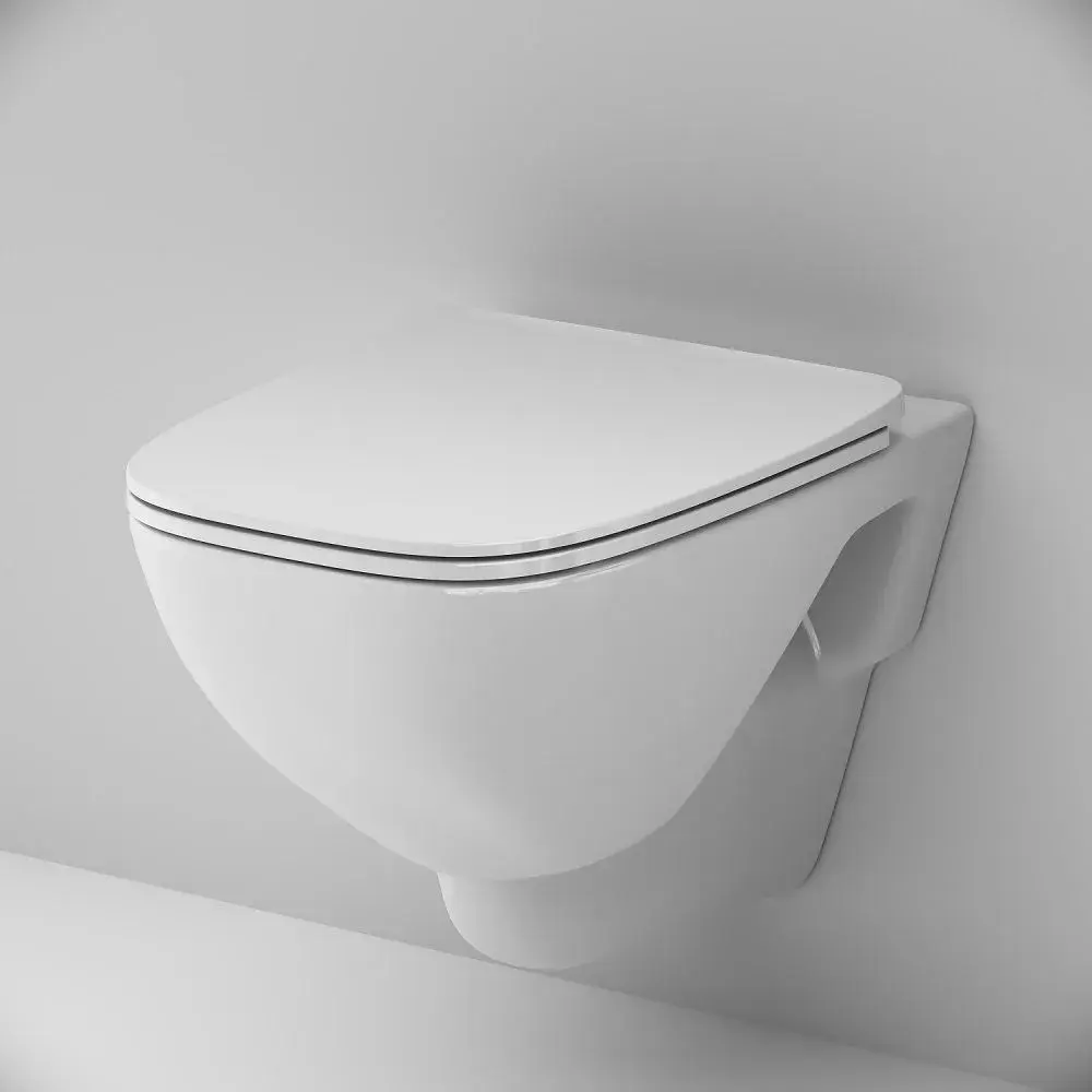 Фото 4 Инсталляция с подвесным унитазом AM.PM Brava IS70201.BR1701, с механической клавишей PRO S белый, без ободка, сиденье с микролифтом Фото 4 Инсталляция с подвесным унитазом AM.PM Brava IS70201.BR1701, с механической клавишей PRO S белый, без ободка, сиденье с микролифтом