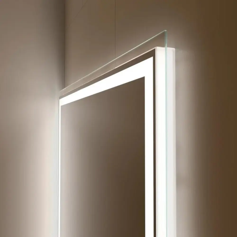Фото 3 Зеркало для ванной комнаты Континент Fancy Led 4630075692488 60x80см прямоугольное Фото 3 Зеркало для ванной комнаты Континент Fancy Led 4630075692488 60x80см прямоугольное