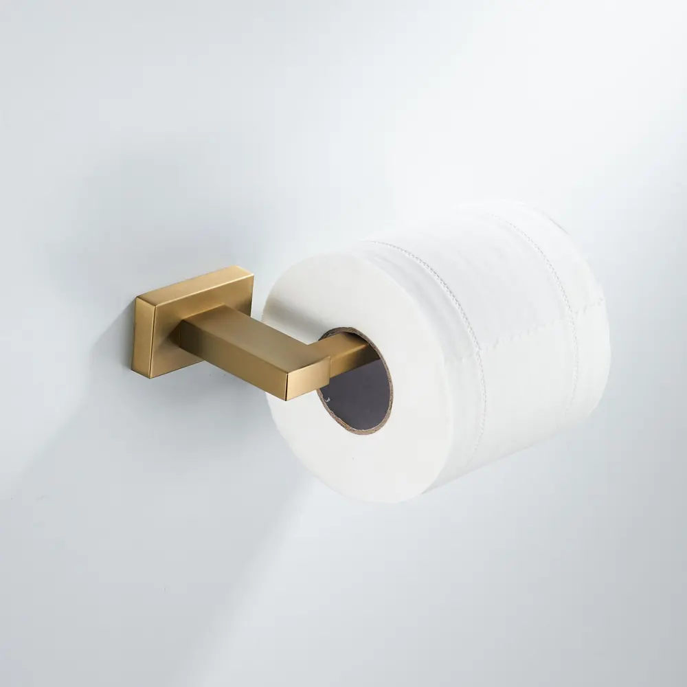 Фото 3 Держатель для туалетной бумаги Shevanik SG5615G золотой сатин Фото 3 Держатель для туалетной бумаги Shevanik SG5615G золотой сатин