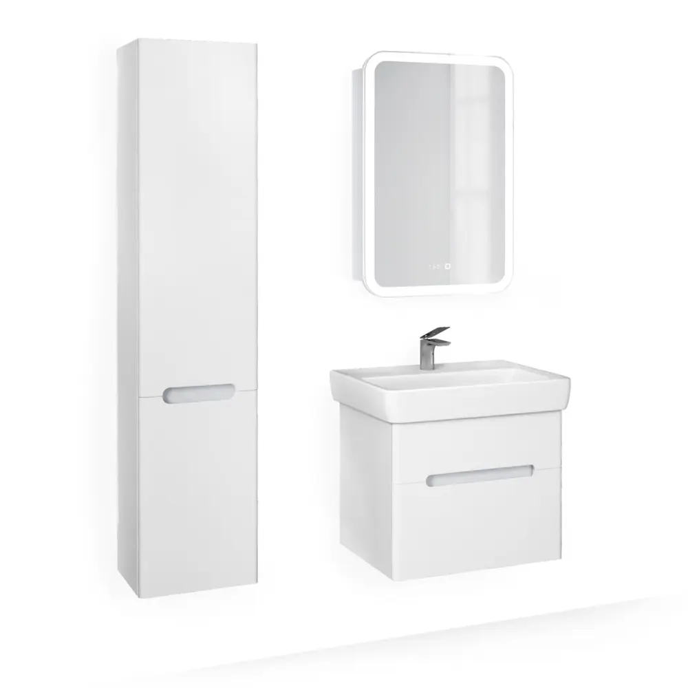 Фото 3 Шкаф подвесной Laparet Accord x9999288077 32x116см цвет белый Фото 3 Шкаф подвесной Laparet Accord x9999288077 32x116см цвет белый