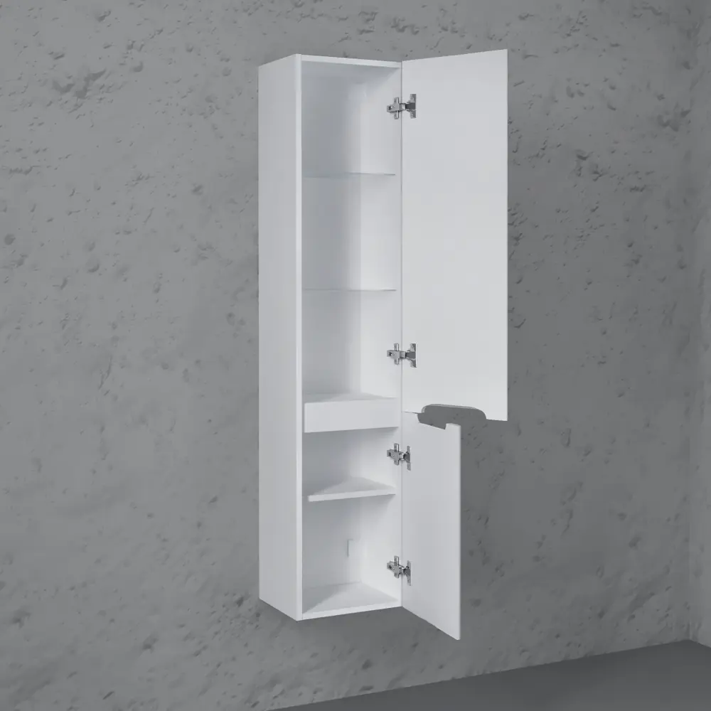 Фото 2 Шкаф подвесной Laparet Accord x9999288077 32x116см цвет белый Фото 2 Шкаф подвесной Laparet Accord x9999288077 32x116см цвет белый