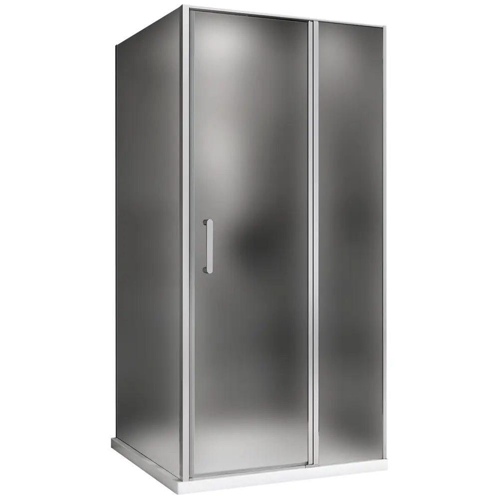 Фото Душевой уголок Abber Sonnenstrand AG04100MS-S85M прямоугольный 85x100см серебро профиль эффект стекла матовый Фото Душевой уголок Abber Sonnenstrand AG04100MS-S85M прямоугольный 85x100см серебро профиль эффект стекла матовый