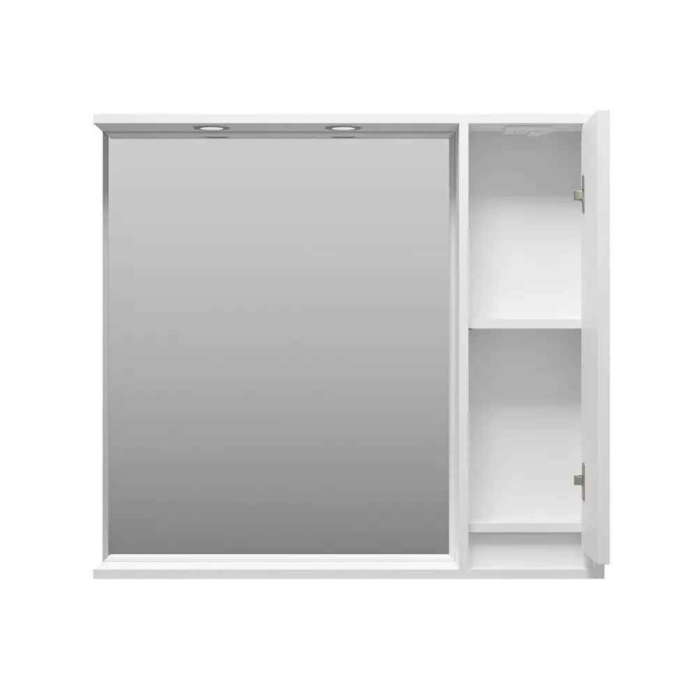 Фото 7 Шкаф подвесной Brevita Bal-04090-01-п 90x80см цвет белый Фото 7 Шкаф подвесной Brevita Bal-04090-01-п 90x80см цвет белый