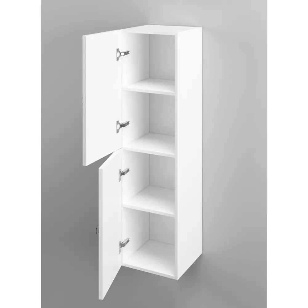 Фото 2 Шкаф подвесной Regent style Гранд правый 30x114см цвет белый Фото 2 Шкаф подвесной Regent style Гранд правый 30x114см цвет белый