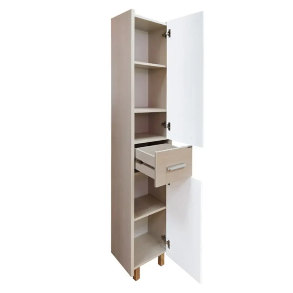 Фото 6 Шкаф для ванны напольный Comforty 00003121663 40.4x190.2см цвет сосна лоредо Фото 6 Шкаф для ванны напольный Comforty 00003121663 40.4x190.2см цвет сосна лоредо