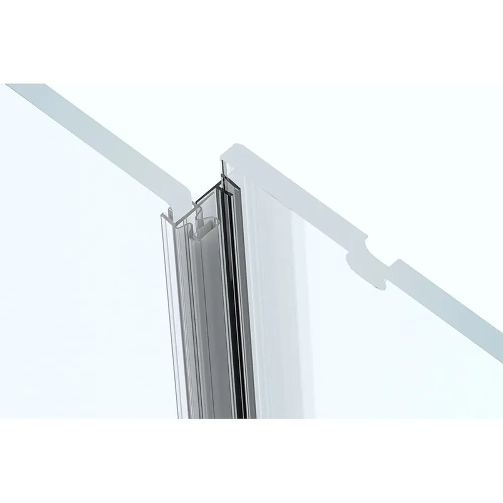 Фото 6 Душевая дверь Allen brau 00312657 130см эффект стекла прозрачный раздвижной