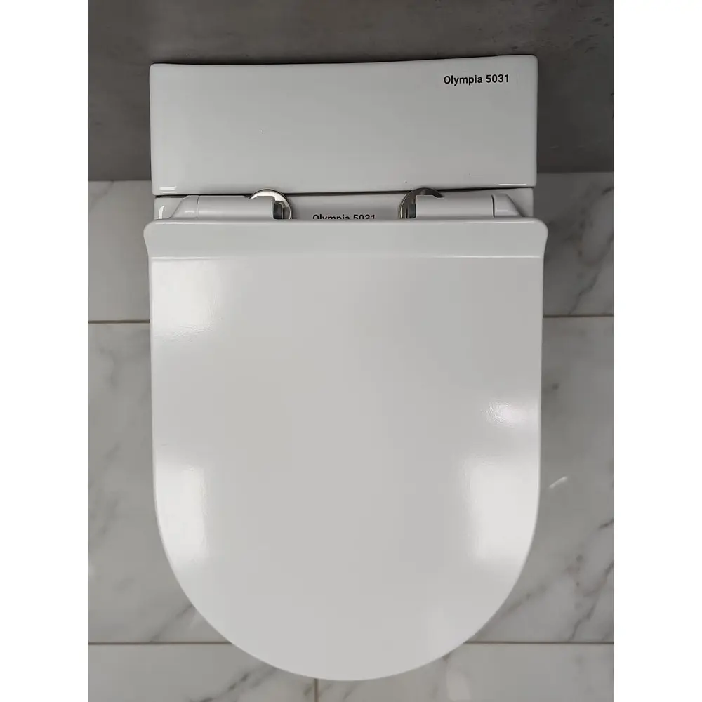 Фото 6 Унитаз подвесной Bloomix Olympia 5031 безободковый с сиденьем микролифт Фото 6 Унитаз подвесной Bloomix Olympia 5031 безободковый с сиденьем микролифт