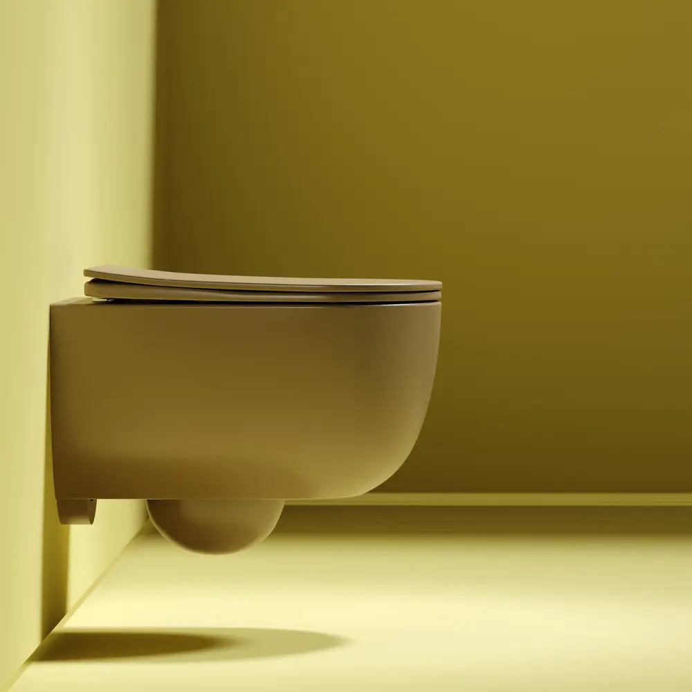 Фото 4 Унитаз подвесной CERAMICANOVA CN6063MC безободковый с сиденьем микролифт Фото 4 Унитаз подвесной CERAMICANOVA CN6063MC безободковый с сиденьем микролифт