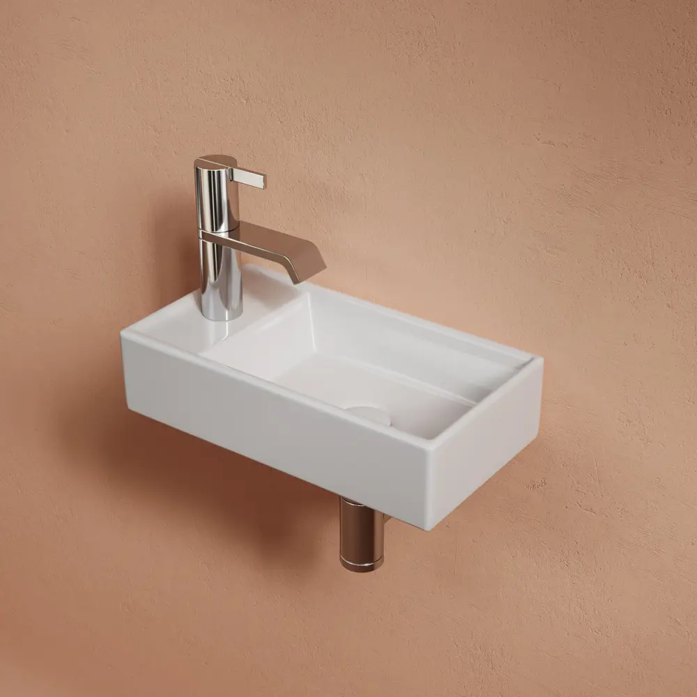 Фото 3 Раковина CERAMICANOVA ELEMENT CN6051R подвесная 40.50см цвет белый Фото 3 Раковина CERAMICANOVA ELEMENT CN6051R подвесная 40.50см цвет белый