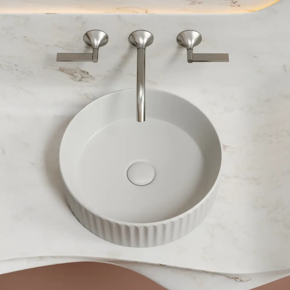 Фото 3 Раковина CERAMICANOVA ELEMENT CN6057MSG накладная 36см цвет серый Фото 3 Раковина CERAMICANOVA ELEMENT CN6057MSG накладная 36см цвет серый