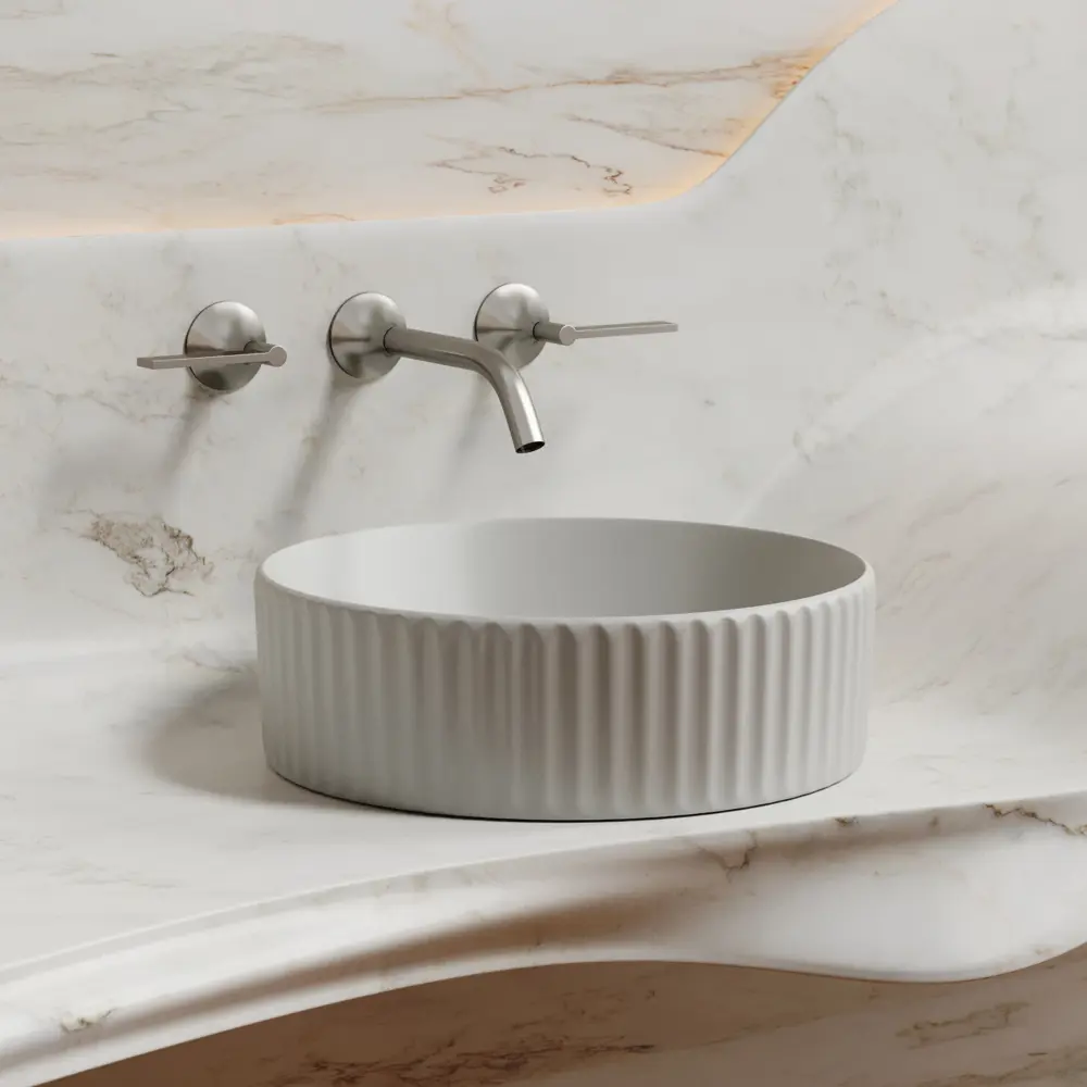 Фото 2 Раковина CERAMICANOVA ELEMENT CN6057MSG накладная 36см цвет серый Фото 2 Раковина CERAMICANOVA ELEMENT CN6057MSG накладная 36см цвет серый