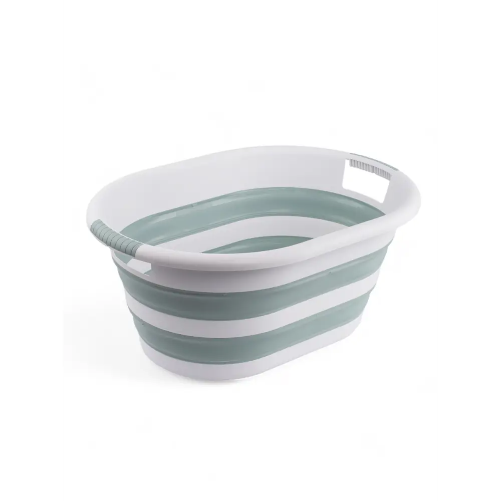 Фото 7 Таз для белья Hobby Life Magic складной зеленый 25 л