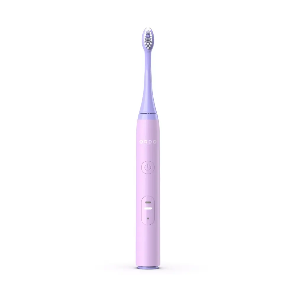 Фото 2 Электрическая зубная щетка ORDO Sonic Lite Lavender с 2 режимами, таймером и кабелем для зарядки, фиолетовый Фото 2 Электрическая зубная щетка ORDO Sonic Lite Lavender с 2 режимами, таймером и кабелем для зарядки, фиолетовый
