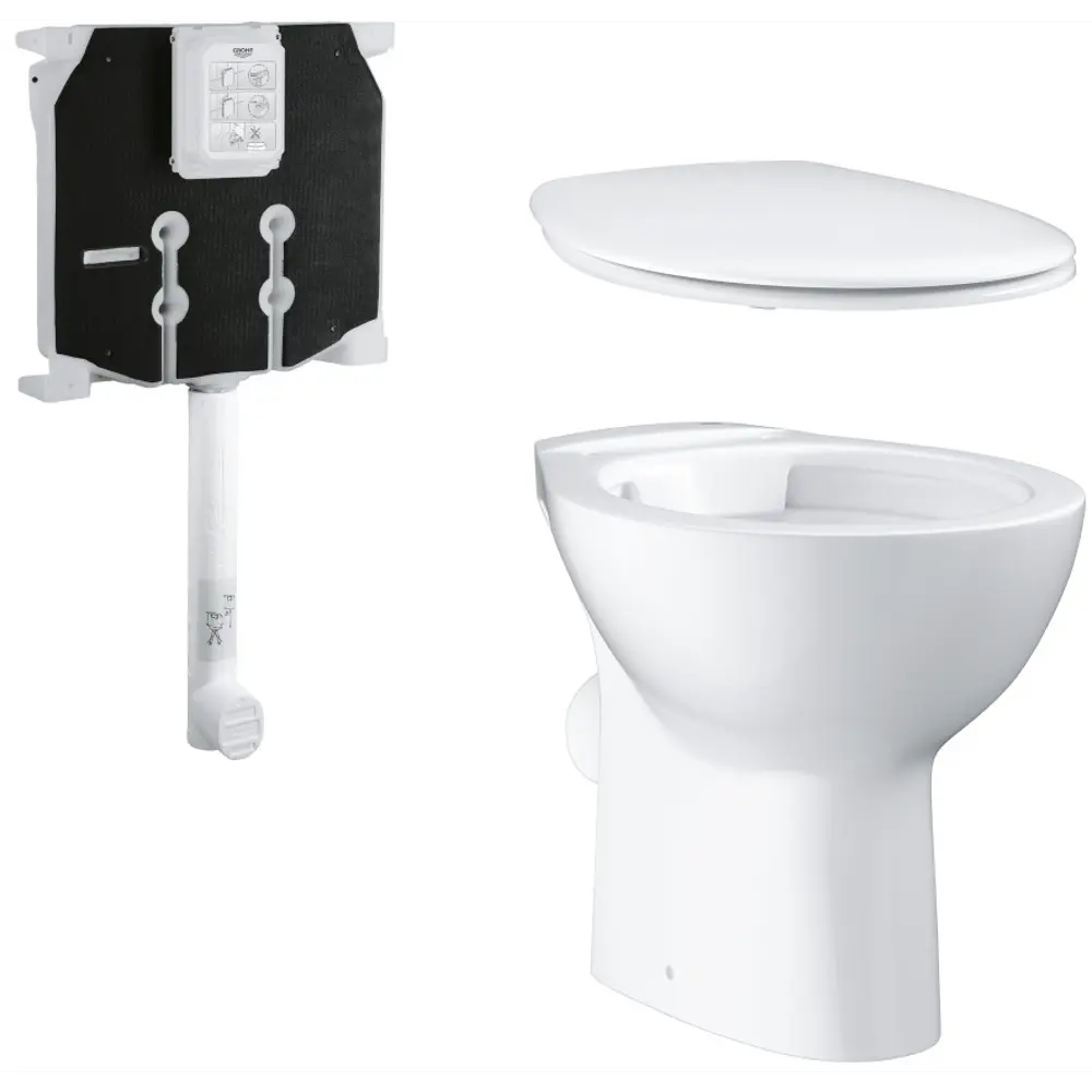 Фото 5 Унитаз-компакт Grohe NW0075 горизонтальный слив Фото 5 Унитаз-компакт Grohe NW0075 горизонтальный слив