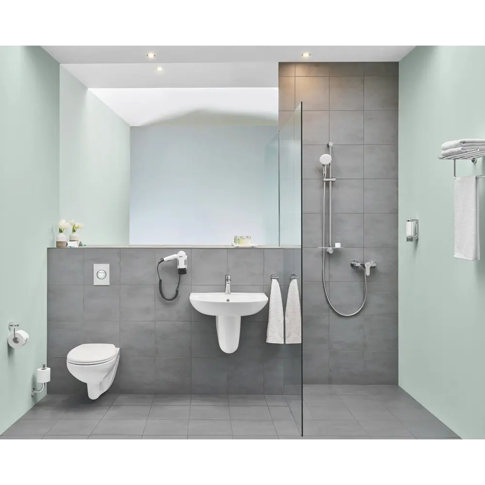 Фото 3 Готовый набор для туалета GROHE Bau Ceramic с панелью смыва Skate Cosmopolitan (NW0009) Фото 3 Готовый набор для туалета GROHE Bau Ceramic с панелью смыва Skate Cosmopolitan (NW0009)