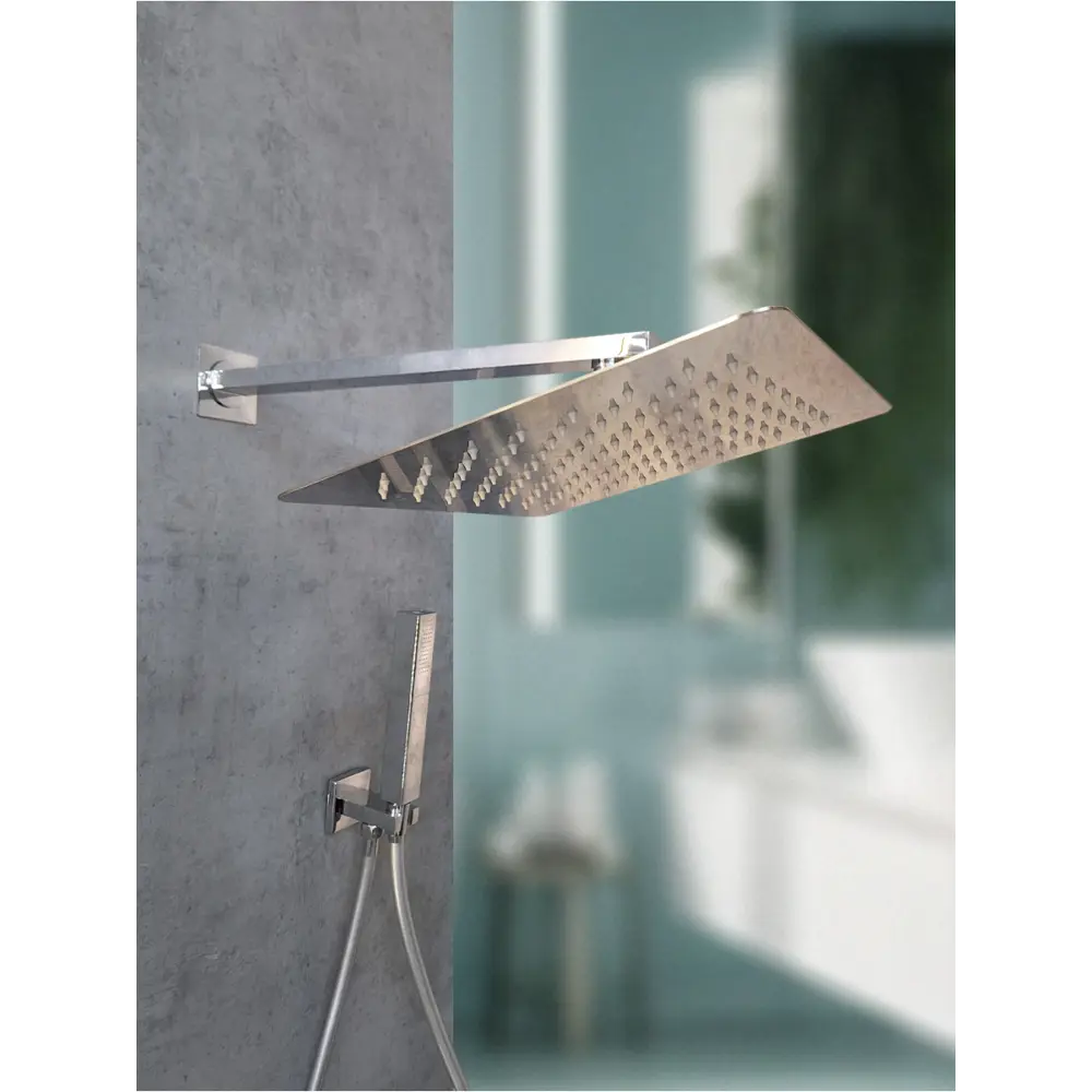 Фото 6 Душевая система с термостатом AltroBagno Cascata 040103 Cr Фото 6 Душевая система с термостатом AltroBagno Cascata 040103 Cr