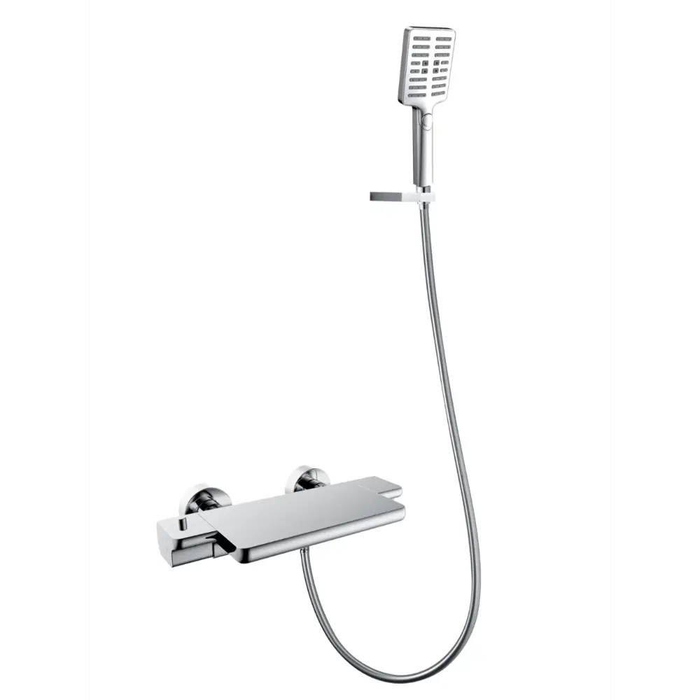 Фото Смеситель для ванны с термостатом AltroBagno Lamberto 020401 Cr Фото Смеситель для ванны с термостатом AltroBagno Lamberto 020401 Cr