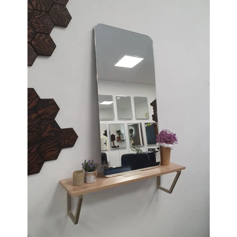Фото 5 Зеркало для ванной Alfa mirrors Olga 459 Ol-459Vh с подсветкой 40x90см Фото 5 Зеркало для ванной Alfa mirrors Olga 459 Ol-459Vh с подсветкой 40x90см