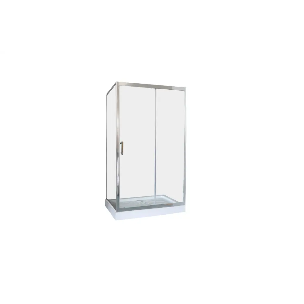 Фото Душевой уголок Astera Premium ASTGS4170P прямоугольник 100x80см хромированный профиль эффект стекла прозрачное закаленное стекло Фото Душевой уголок Astera Premium ASTGS4170P прямоугольник 100x80см хромированный профиль эффект стекла прозрачное закаленное стекло