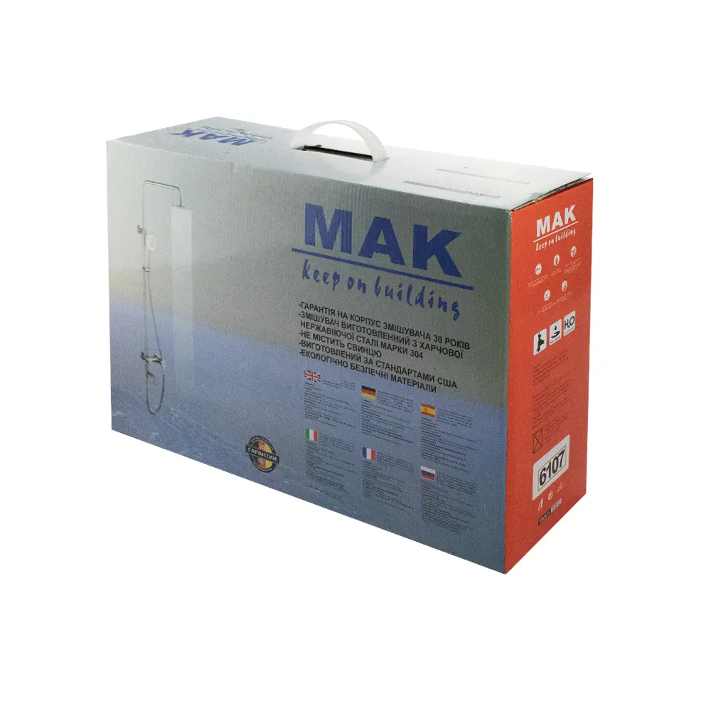 Фото 3 Смеситель в ванную MAK 6107 Фото 3 Смеситель в ванную MAK 6107