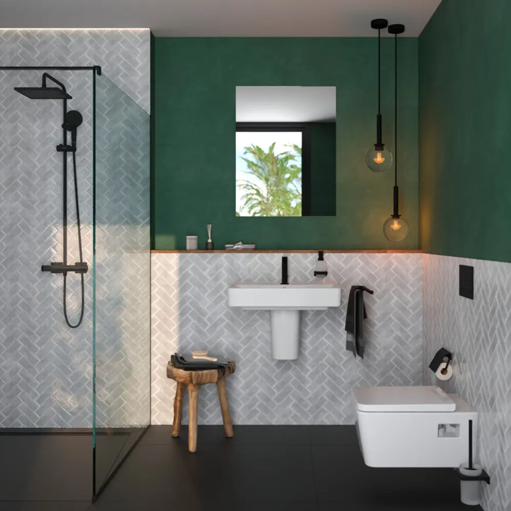 Фото 2 Унитаз подвесной Hansgrohe HGSET003 безободковый с сиденьем микролифт Фото 2 Унитаз подвесной Hansgrohe HGSET003 безободковый с сиденьем микролифт