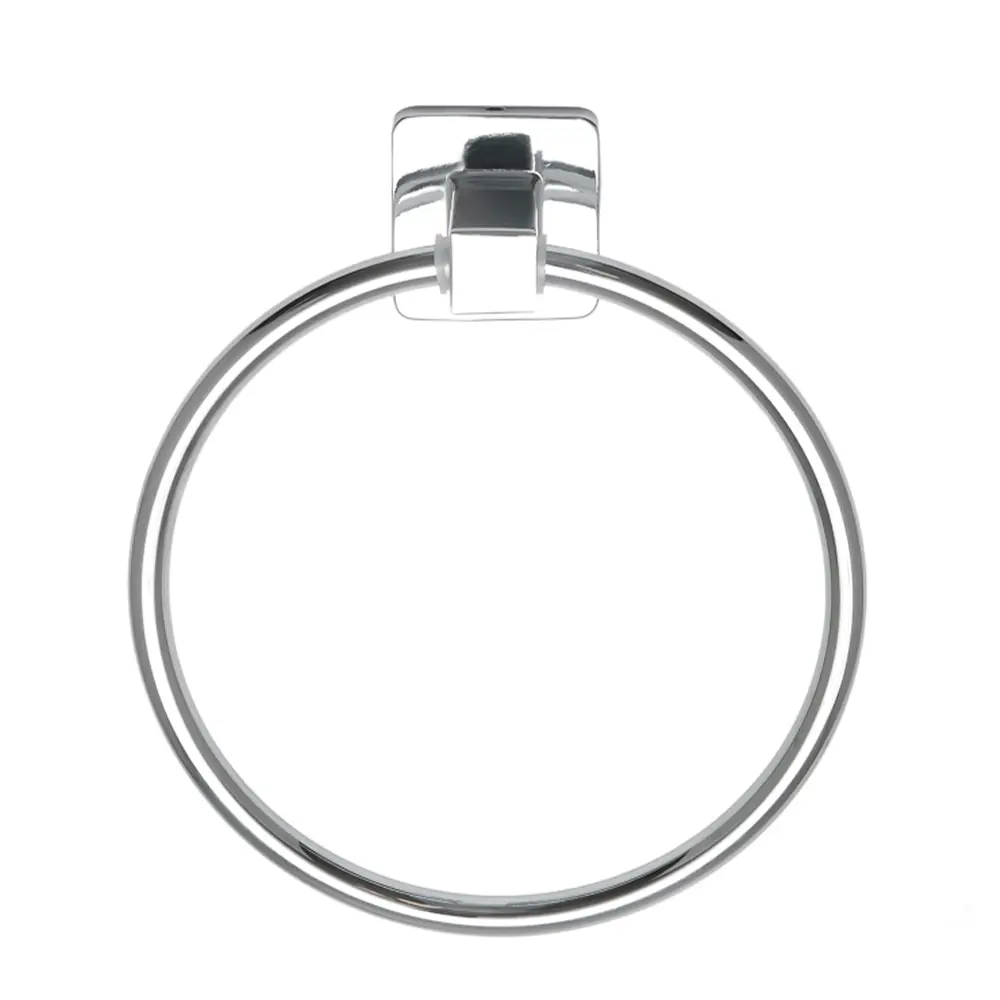 Фото Держатель для полотенец Delphinium 102265 15.5см цвет серый/серебристый Фото Держатель для полотенец Delphinium 102265 15.5см цвет серый/серебристый