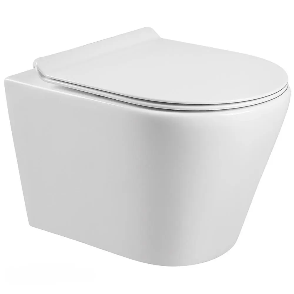 Фото Унитаз Bloomix Roland MD1201R/UF01 безободковый Фото Унитаз Bloomix Roland MD1201R/UF01 безободковый