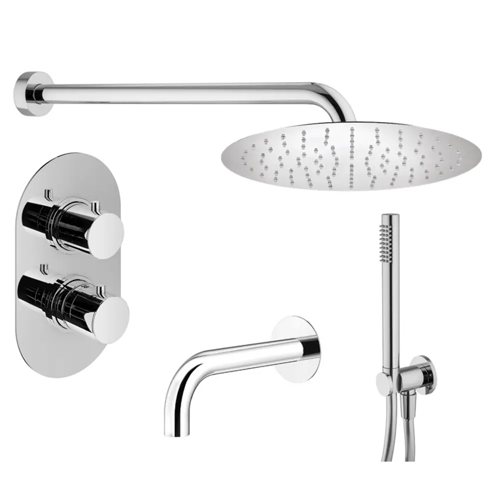 Фото Комплект смесителей для душа Plumberia Selection KITXOT19CR260, Хром Фото Комплект смесителей для душа Plumberia Selection KITXOT19CR260, Хром