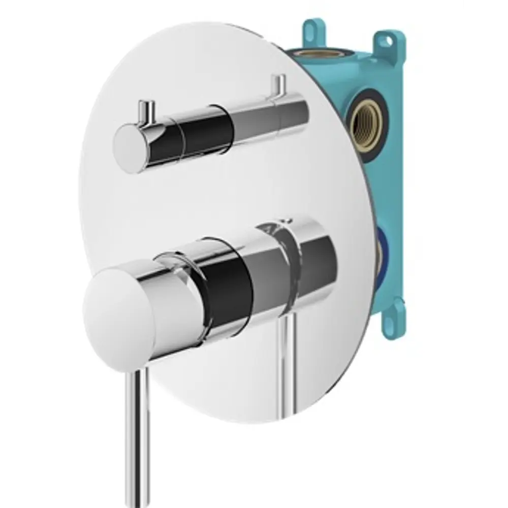 Фото 2 Комплект смесителей для душа Plumberia Selection KITXO18CR, Хром Фото 2 Комплект смесителей для душа Plumberia Selection KITXO18CR, Хром