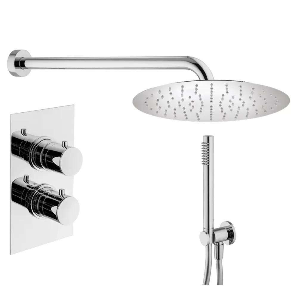Фото Комплект смесителей для душа Plumberia Selection KITXOT18QCRKING, Хром Фото Комплект смесителей для душа Plumberia Selection KITXOT18QCRKING, Хром