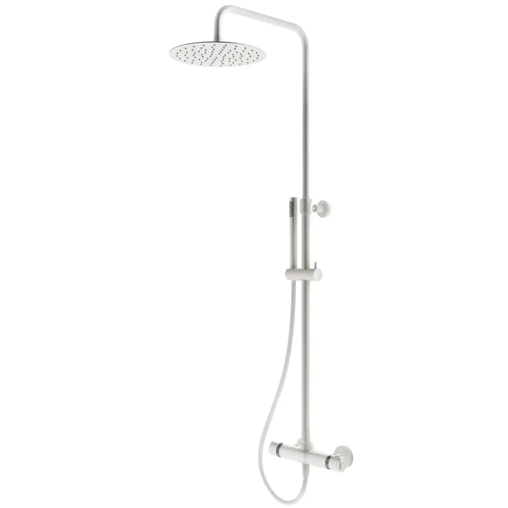 Фото 3 Комплект смесителей для душа Plumberia Selection KITZXO6302BO, Белый матовый Фото 3 Комплект смесителей для душа Plumberia Selection KITZXO6302BO, Белый матовый