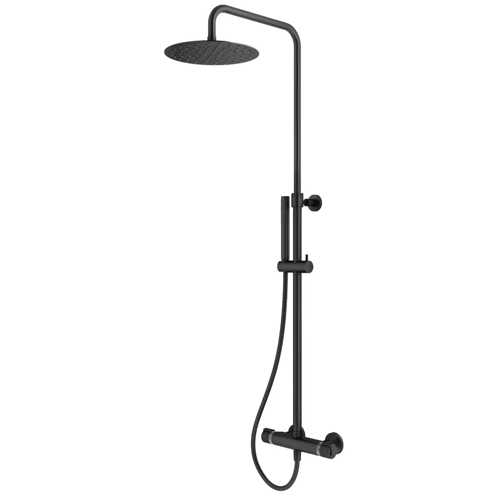 Фото 4 Комплект смесителей для душа Plumberia Selection KITZXO6302NO53, Черный матовый Фото 4 Комплект смесителей для душа Plumberia Selection KITZXO6302NO53, Черный матовый