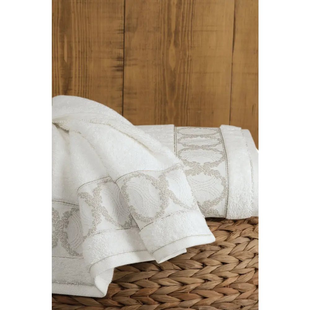 Фото 3 Полотенце Arya Home Rita для ванной 50x90 см белый