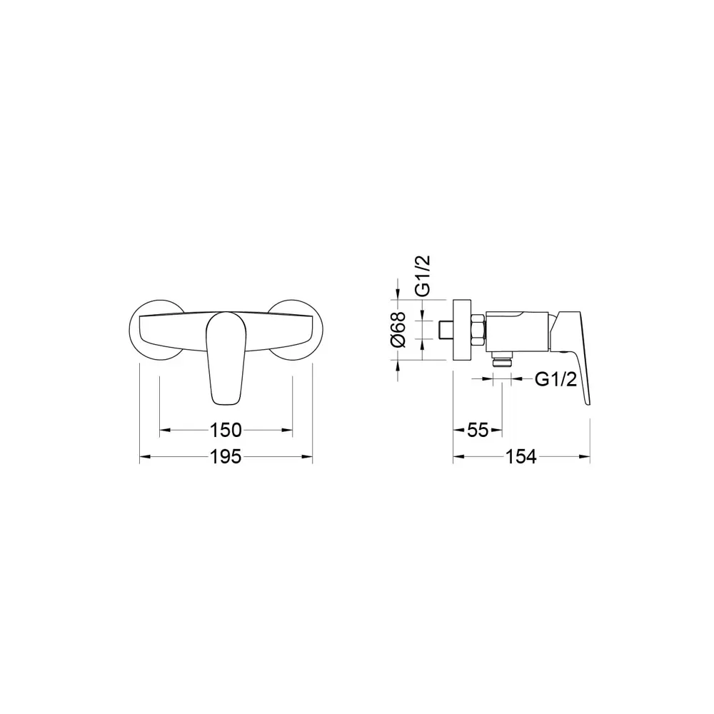 Фото 2 Душевой комплект Aquatek Бетта AQ1132CR Set 2 в 1 Фото 2 Душевой комплект Aquatek Бетта AQ1132CR Set 2 в 1