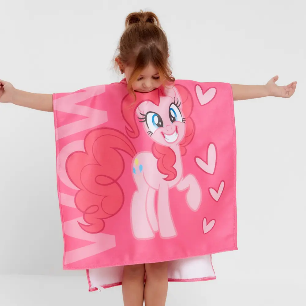 Фото 10 Полотенце Hasbro Пинки Пай для ванной 60x120 см розовый Фото 10 Полотенце Hasbro Пинки Пай для ванной 60x120 см розовый