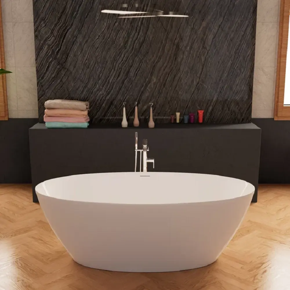 Фото Ванна отдельностоящая Frank F6123 White Фото Ванна отдельностоящая Frank F6123 White